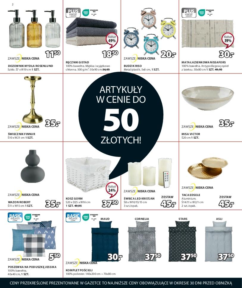 Gazetka promocyjna Jysk str. 2