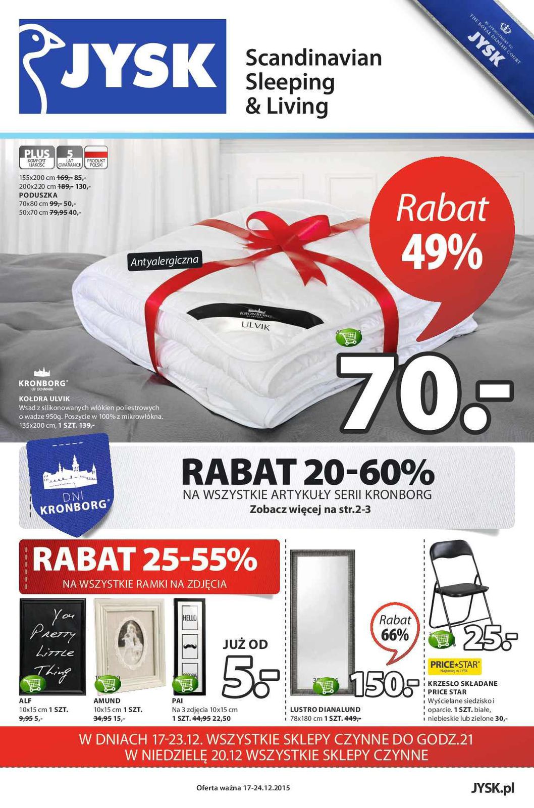 Gazetka promocyjna Jysk str. 1