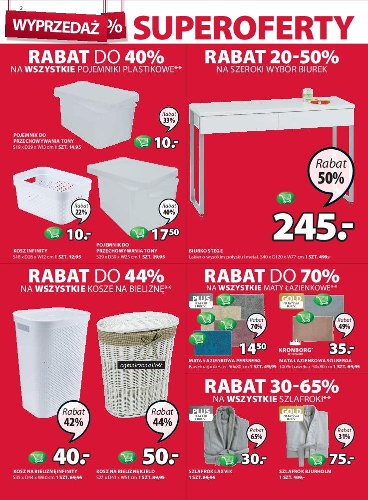 Gazetka promocyjna Jysk str. 2