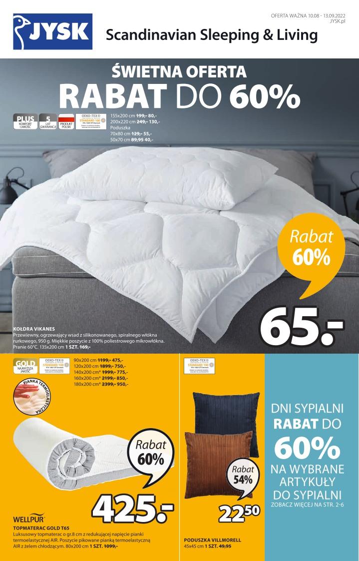 Gazetka promocyjna Jysk str. 1