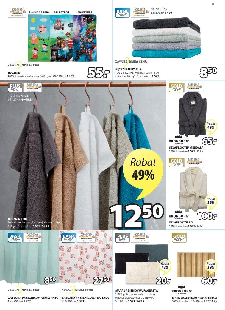 Gazetka promocyjna Jysk str. 19