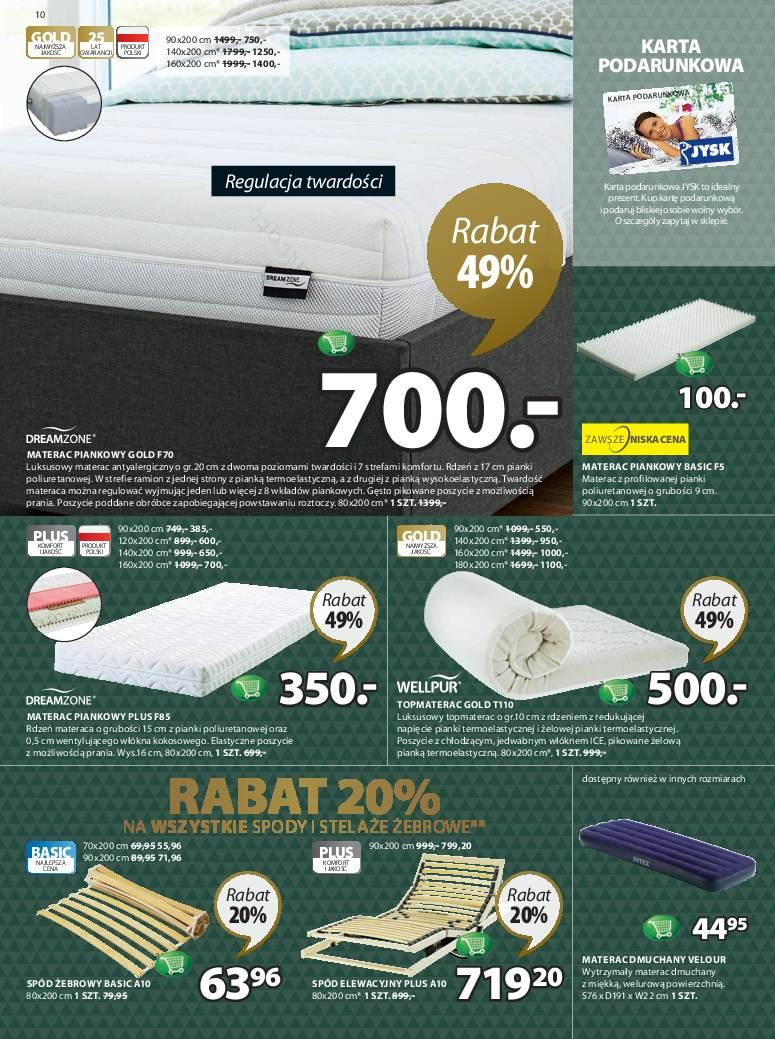Gazetka promocyjna Jysk str. 10