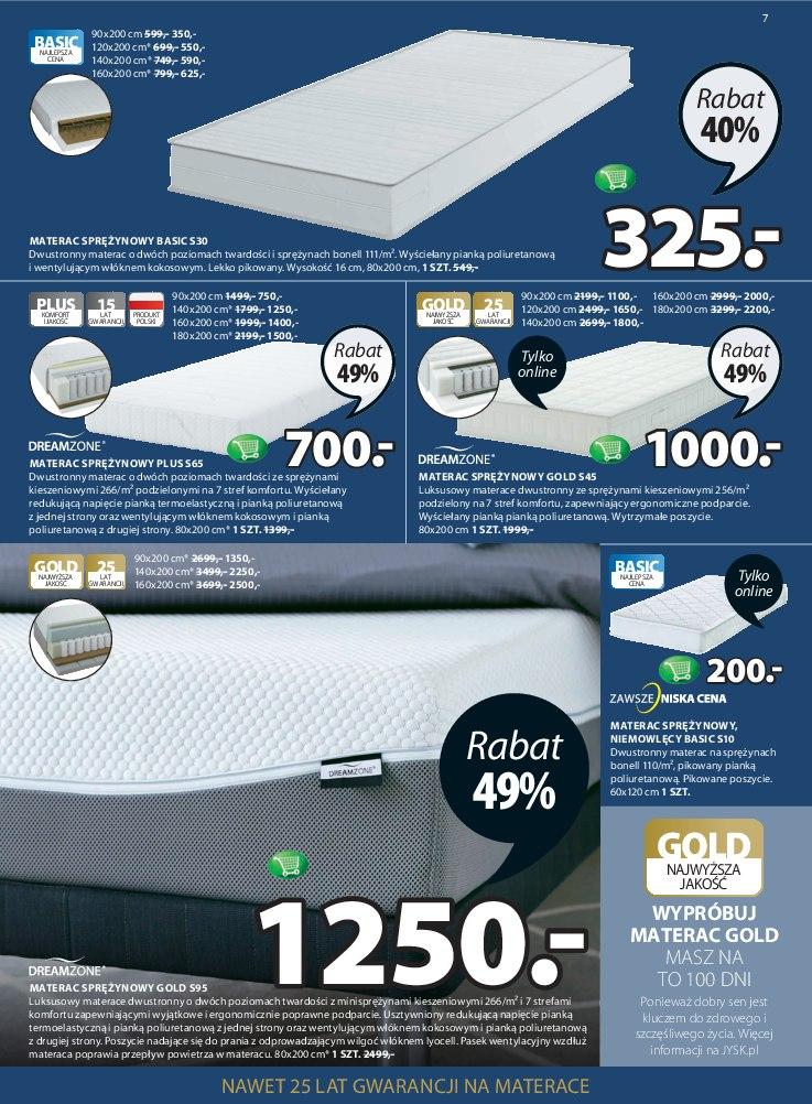 Gazetka promocyjna Jysk str. 7