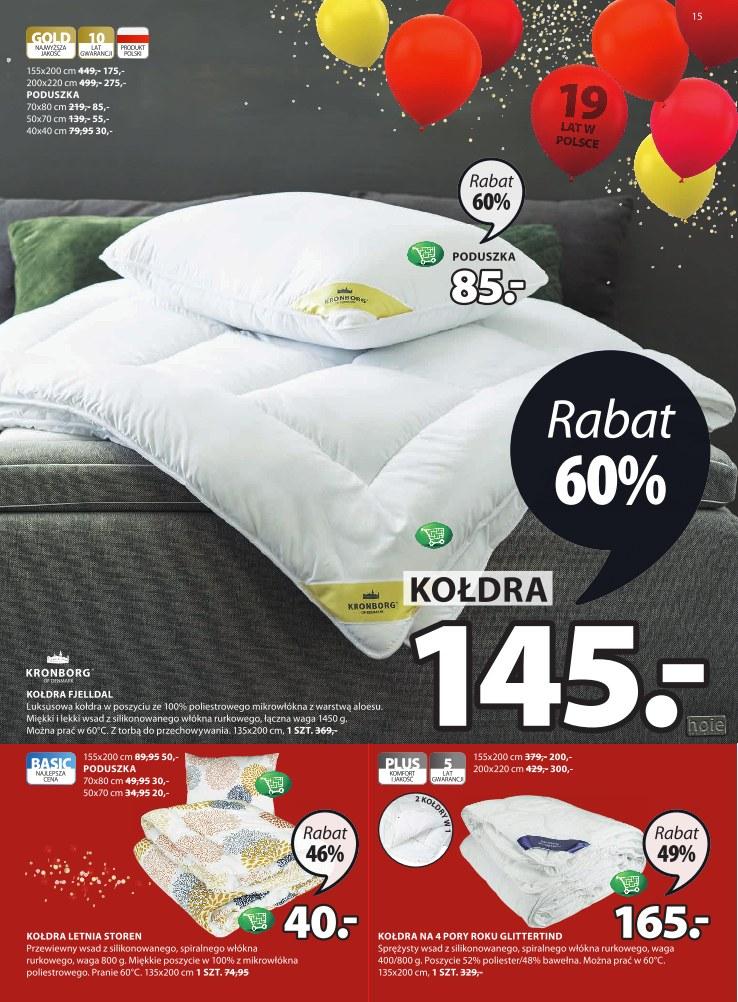 Gazetka promocyjna Jysk str. 15