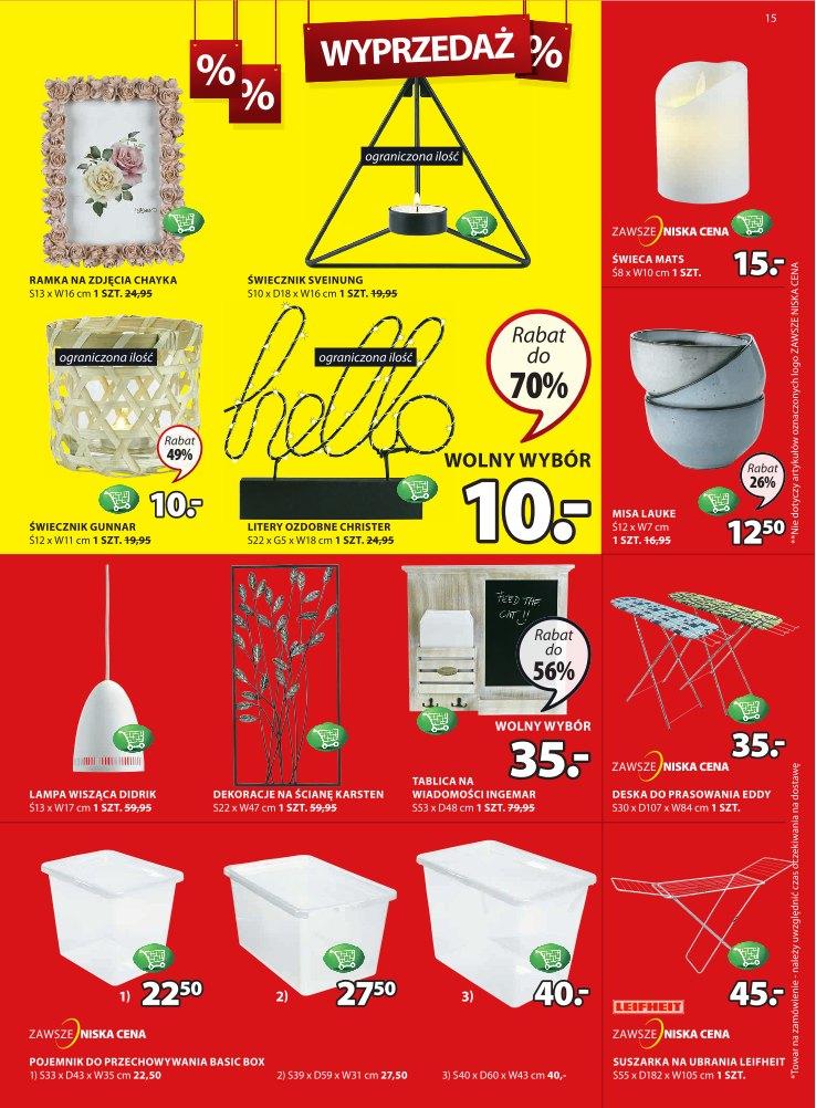 Gazetka promocyjna Jysk str. 15