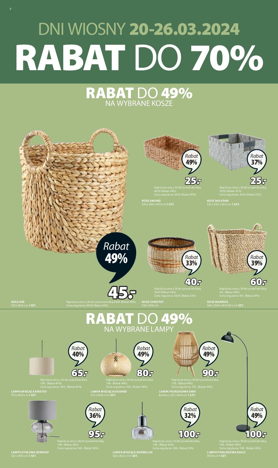 Gazetka promocyjna Jysk str. 8