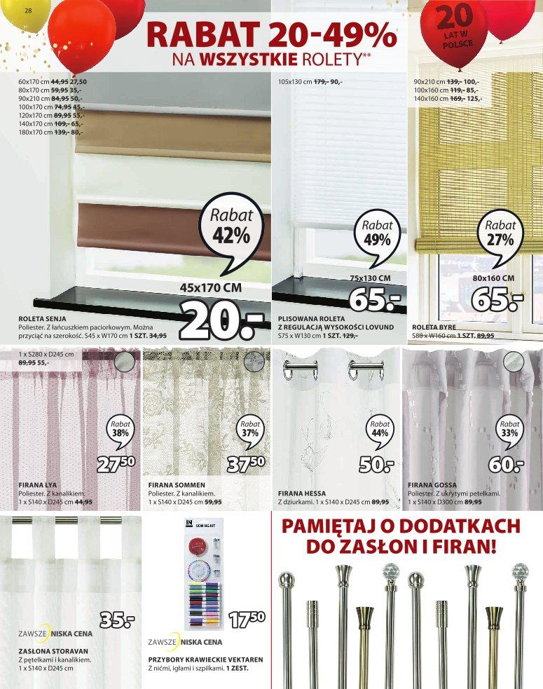 Gazetka promocyjna Jysk str. 28