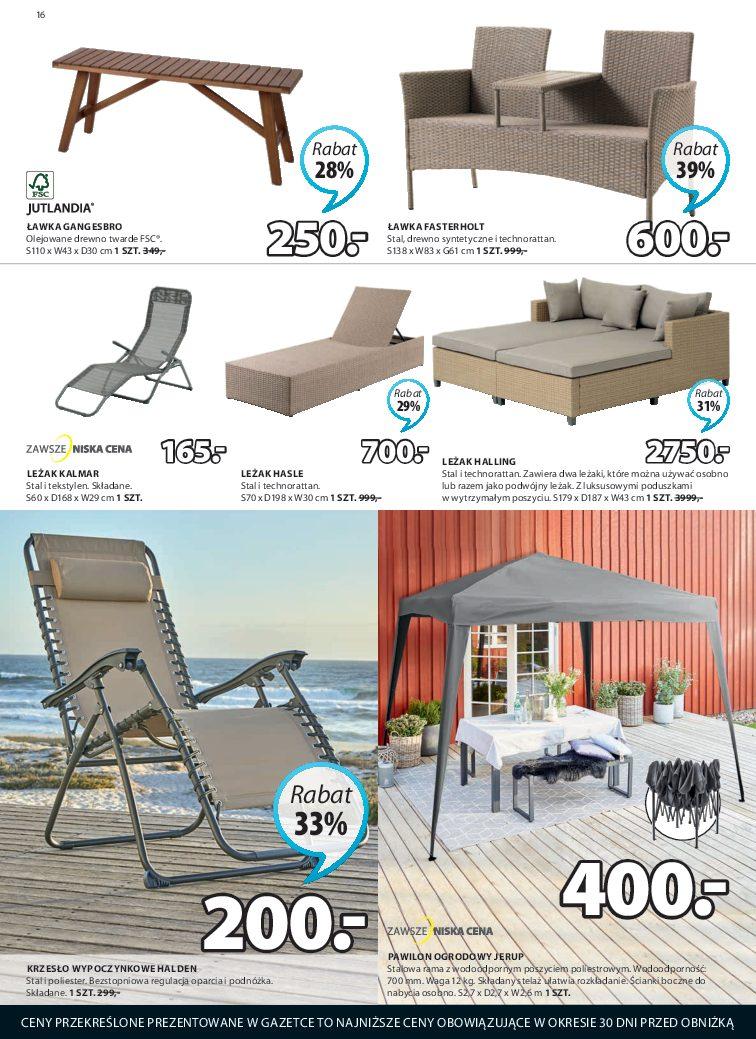 Gazetka promocyjna Jysk str. 16