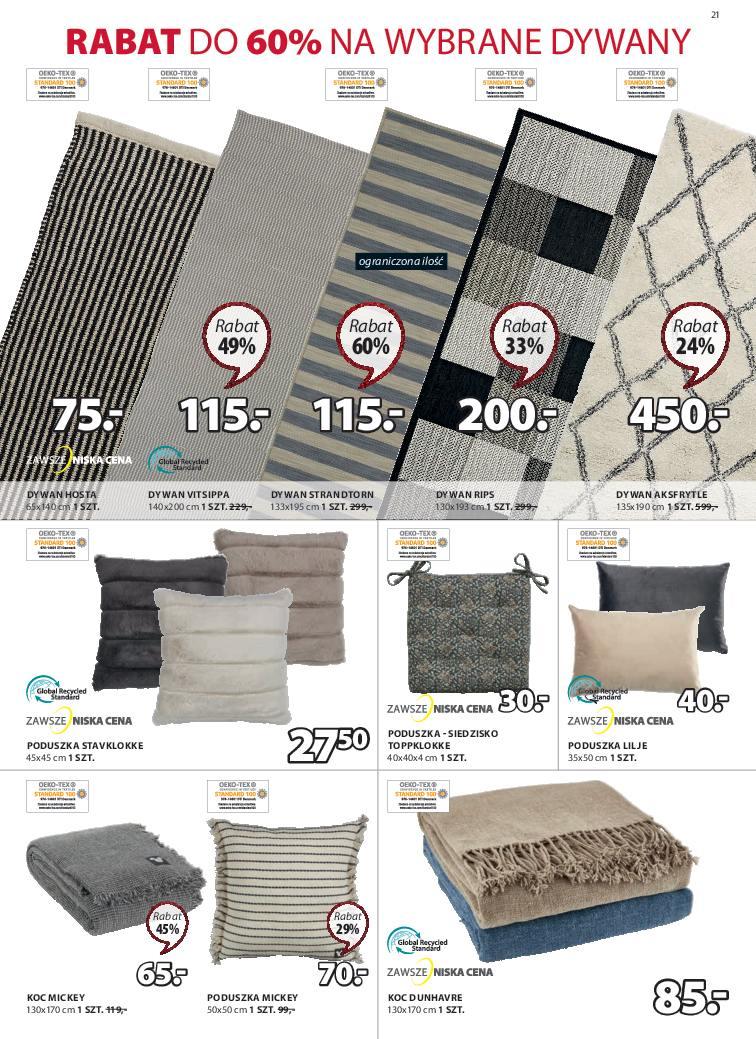 Gazetka promocyjna Jysk str. 21