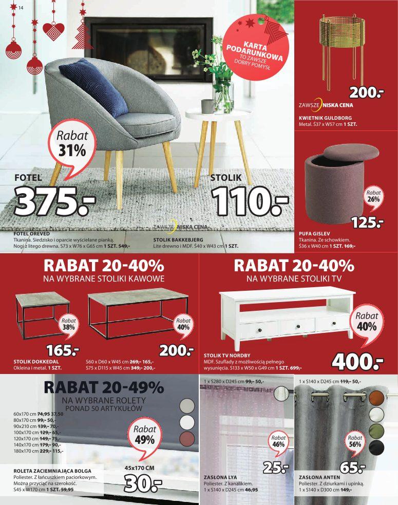 Gazetka promocyjna Jysk str. 14