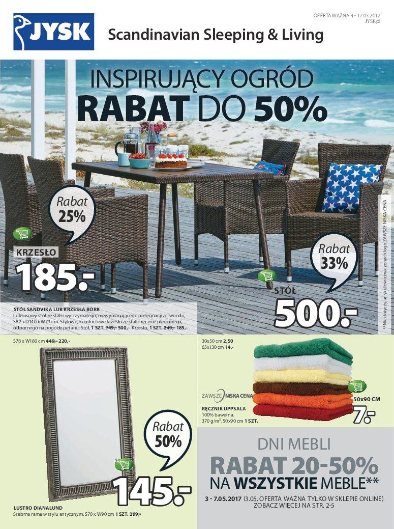 Gazetka promocyjna Jysk str. 1