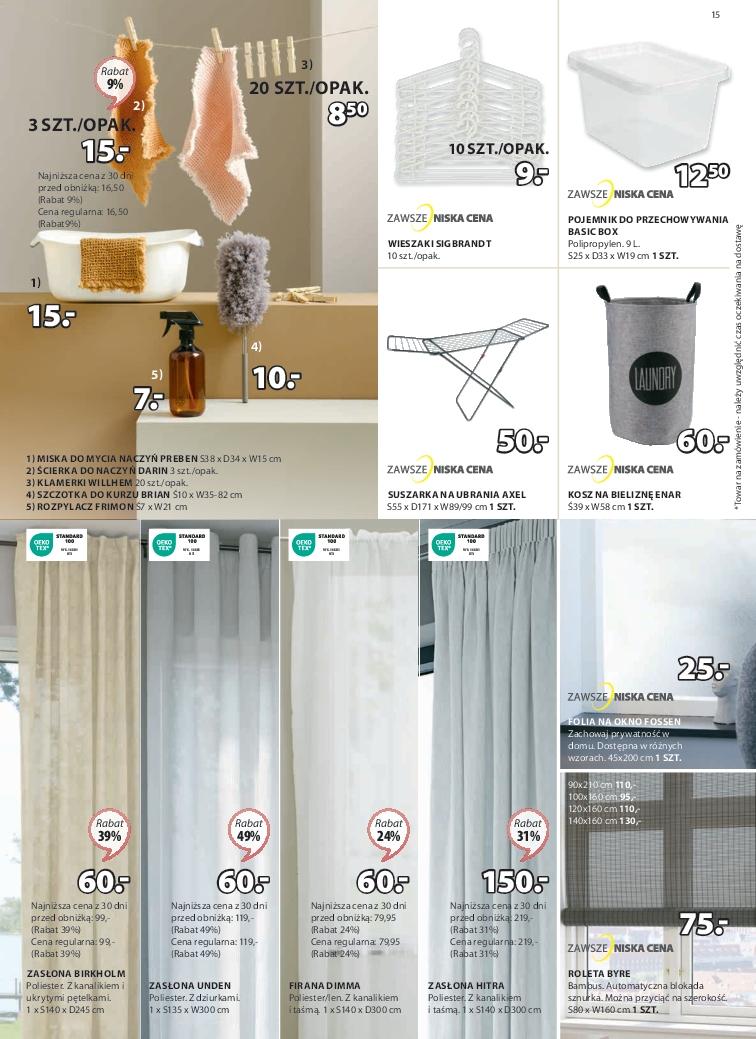 Gazetka promocyjna Jysk str. 15
