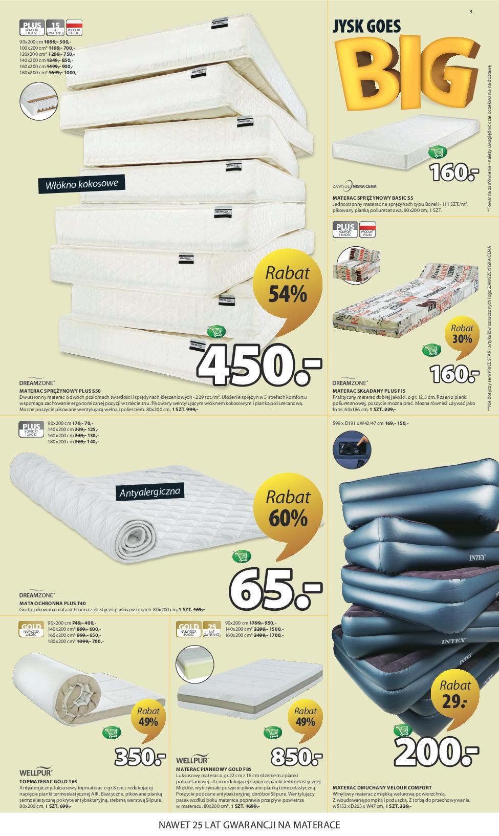 Gazetka promocyjna Jysk str. 3