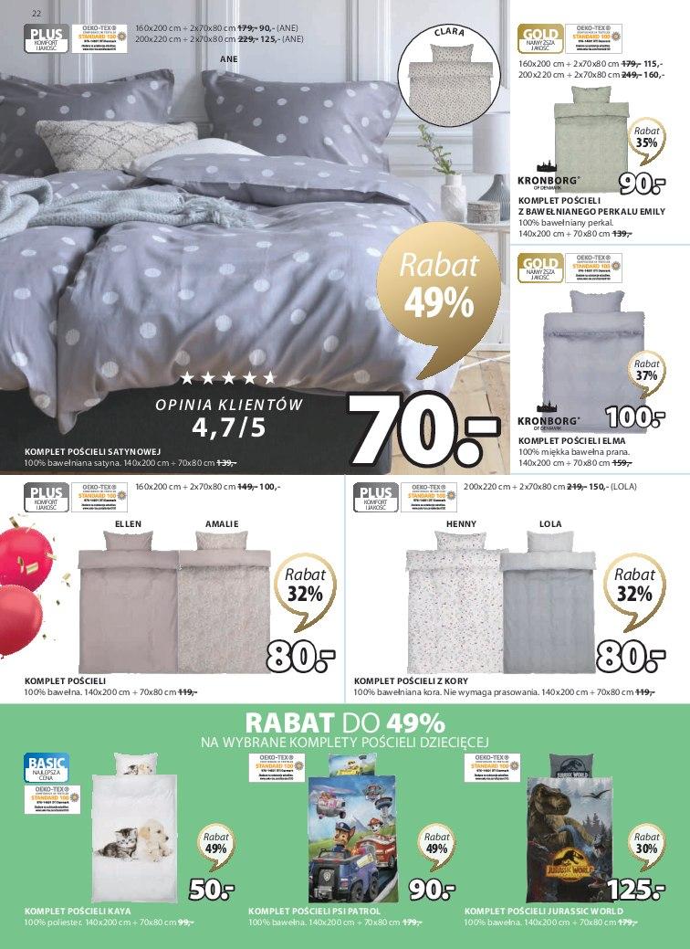 Gazetka promocyjna Jysk str. 22