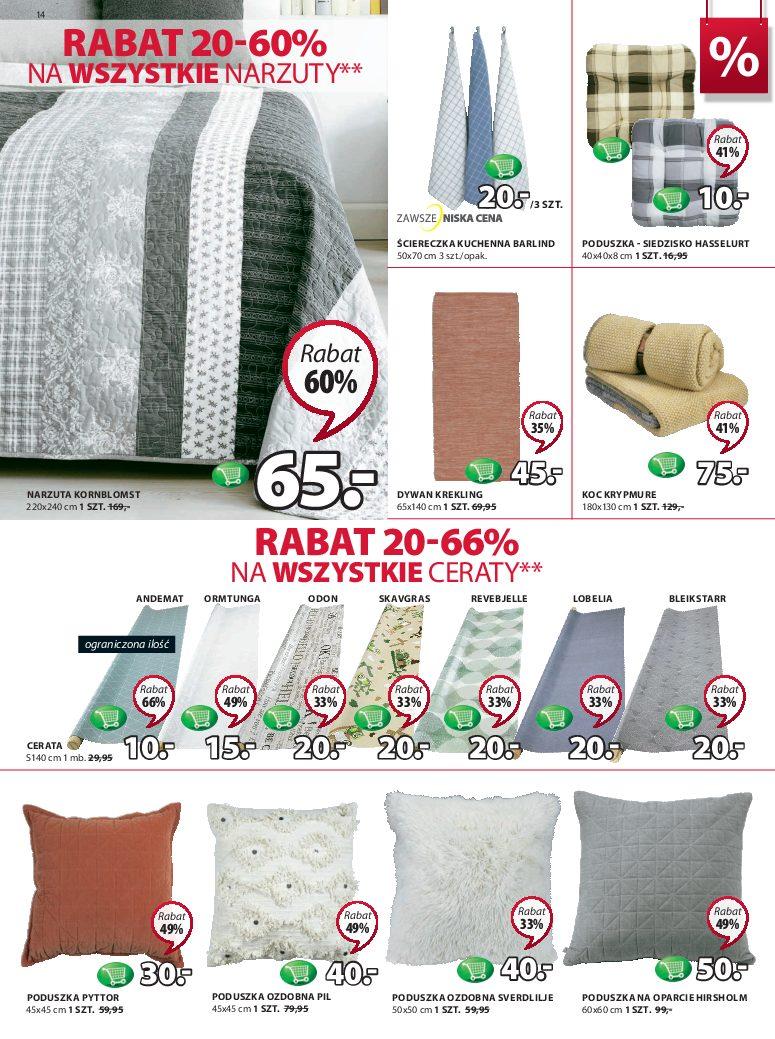 Gazetka promocyjna Jysk str. 14
