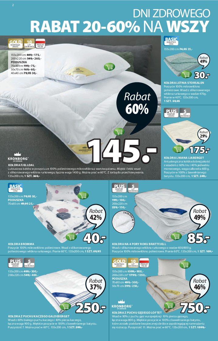 Gazetka promocyjna Jysk str. 2