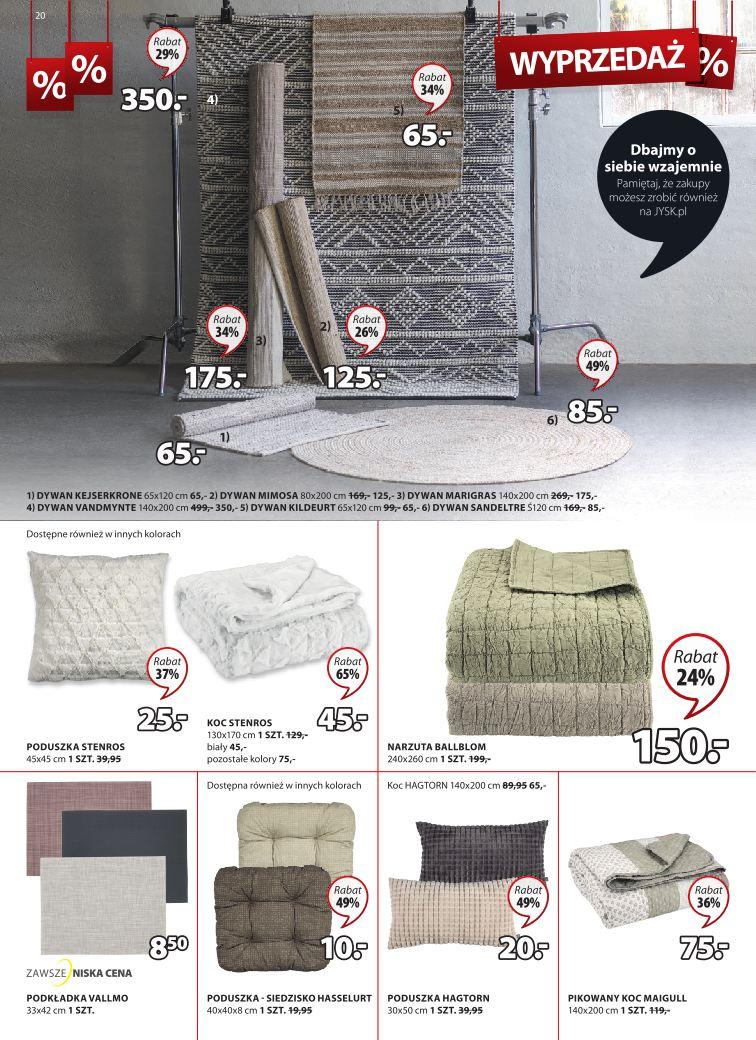 Gazetka promocyjna Jysk str. 20