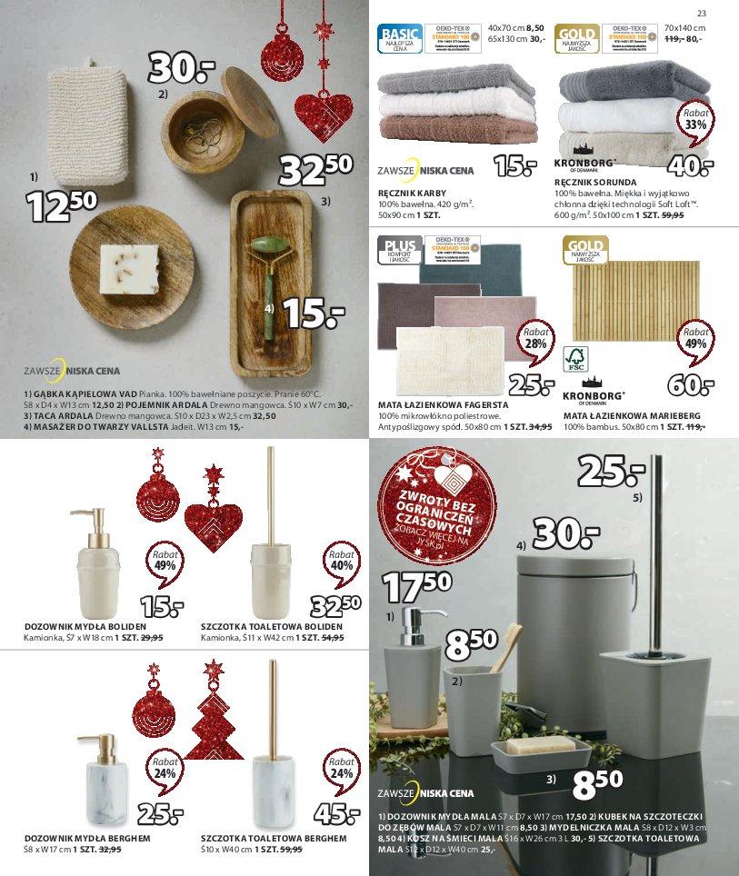 Gazetka promocyjna Jysk str. 23