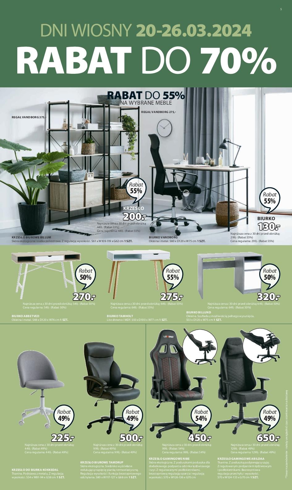 Gazetka promocyjna Jysk str. 5