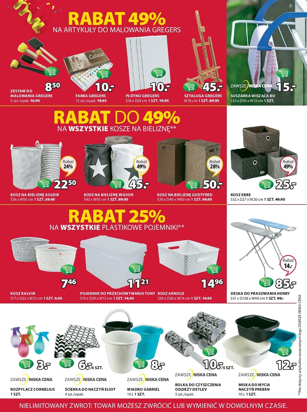 Gazetka promocyjna Jysk str. 21