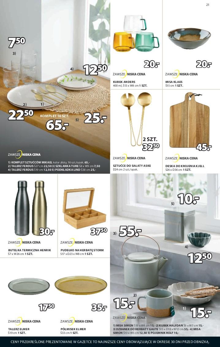 Gazetka promocyjna Jysk str. 21