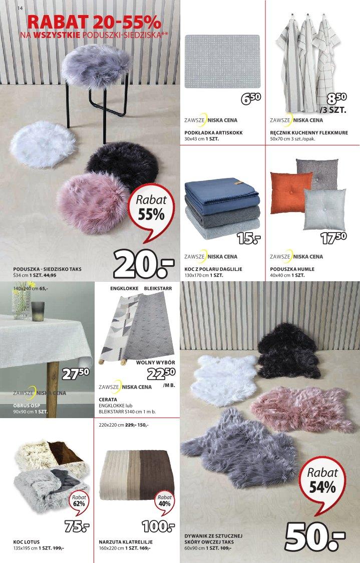 Gazetka promocyjna Jysk str. 14