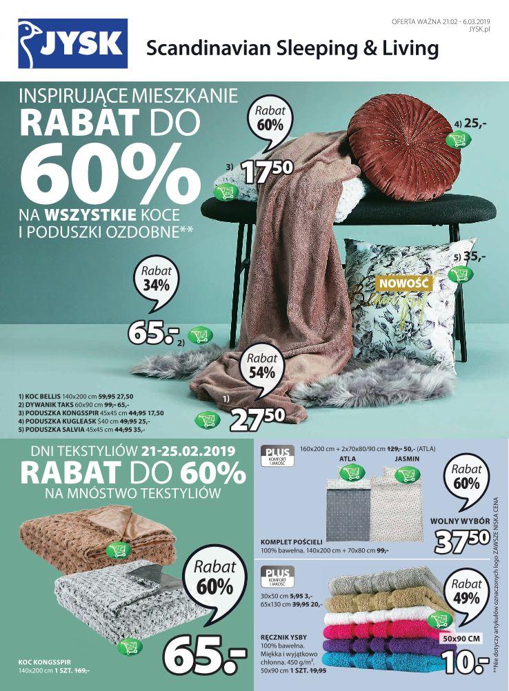 Gazetka promocyjna Jysk str. 1