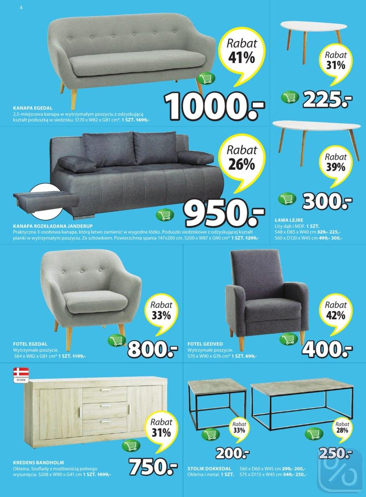 Gazetka promocyjna Jysk str. 4