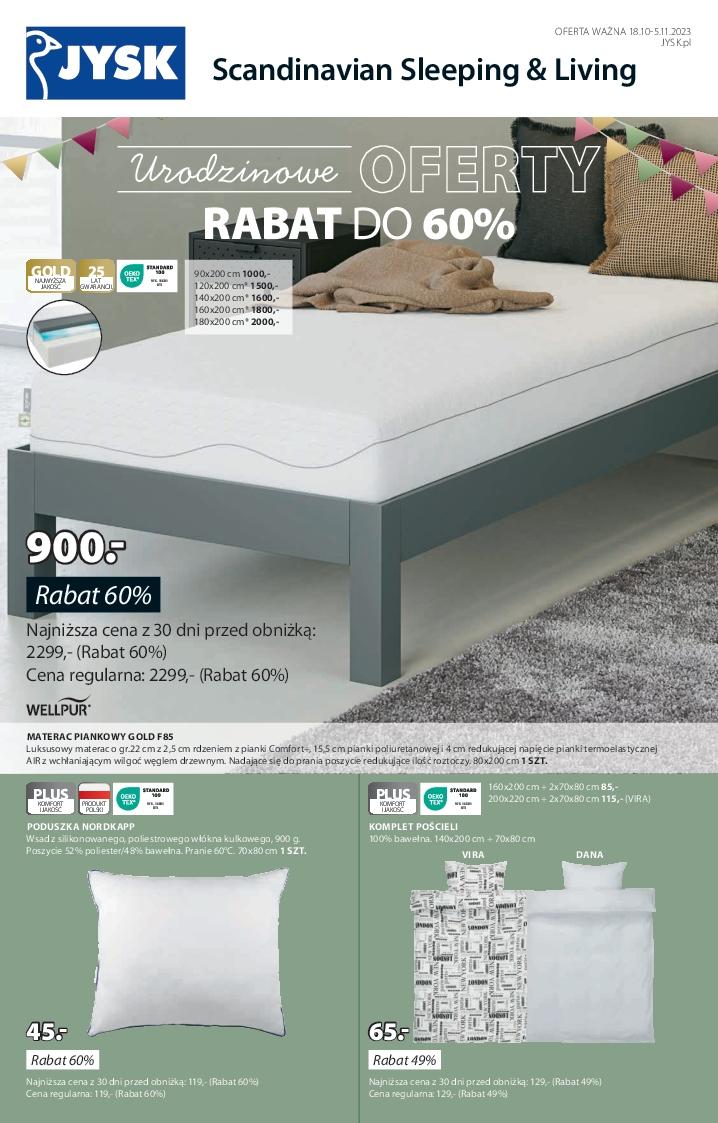 Gazetka promocyjna Jysk str. 1