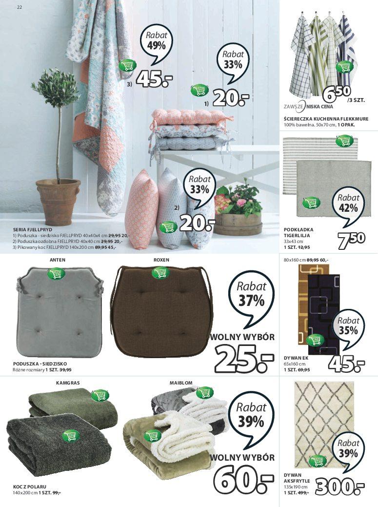 Gazetka promocyjna Jysk str. 22