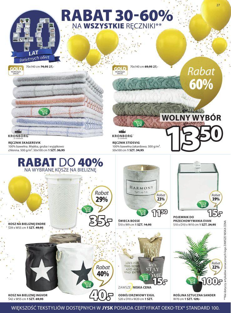 Gazetka promocyjna Jysk str. 27