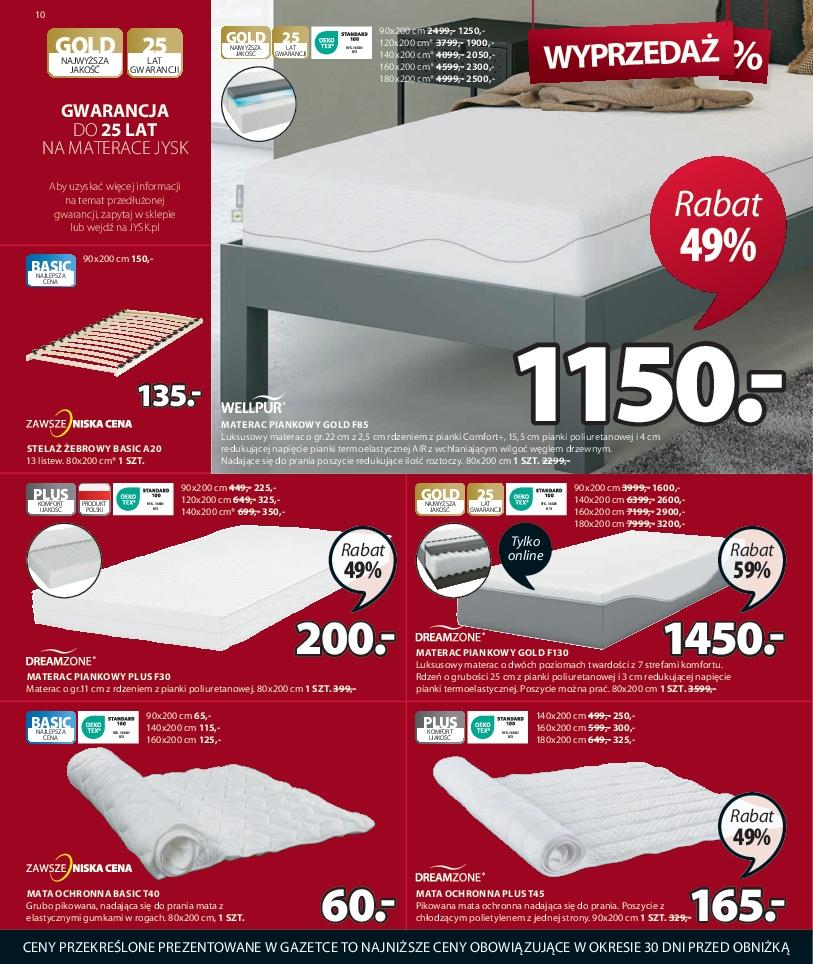 Gazetka promocyjna Jysk str. 10