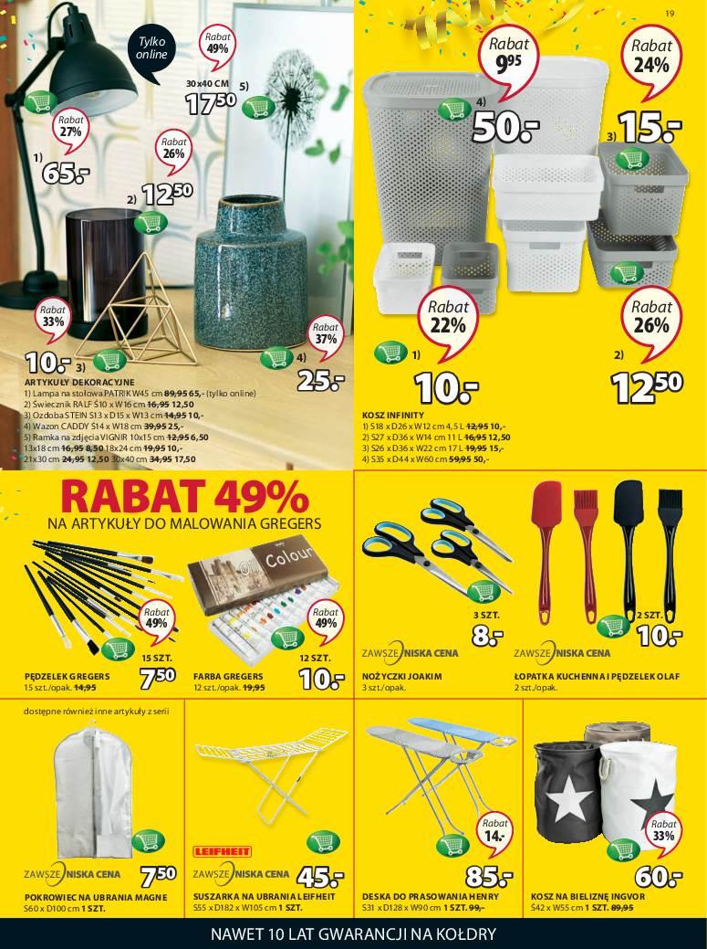 Gazetka promocyjna Jysk str. 19