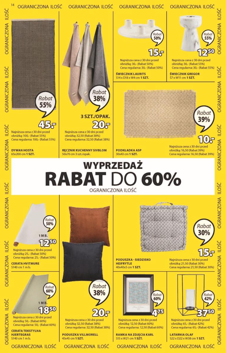 Gazetka promocyjna Jysk str. 14