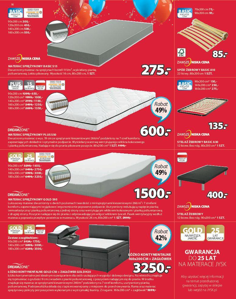 Gazetka promocyjna Jysk str. 16