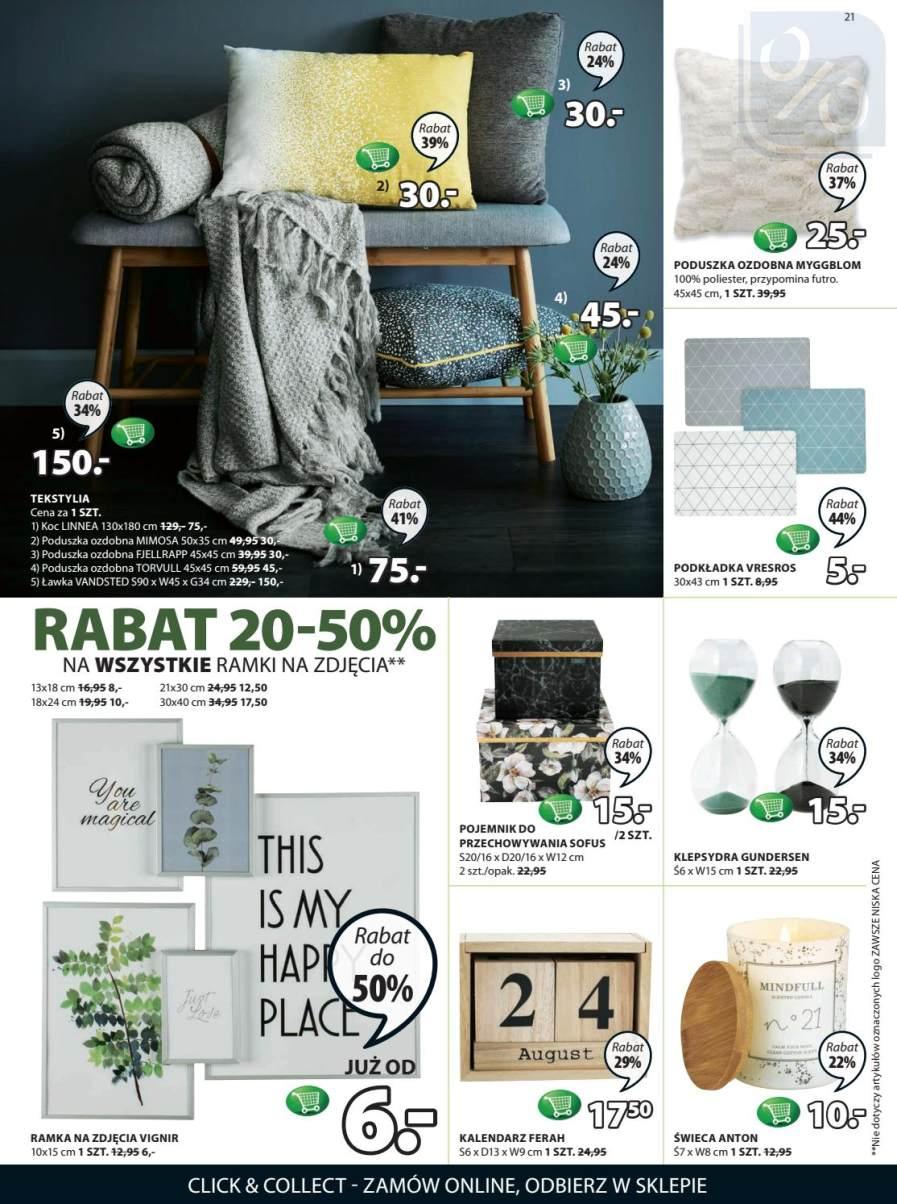 Gazetka promocyjna Jysk str. 21