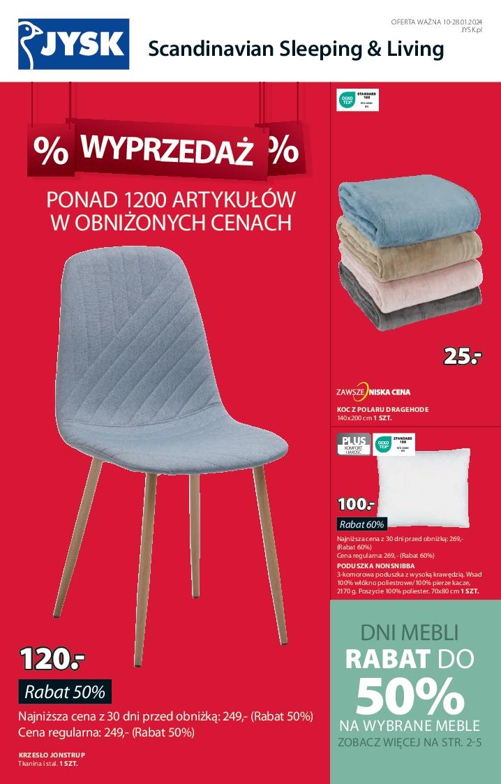 Gazetka promocyjna Jysk str. 1