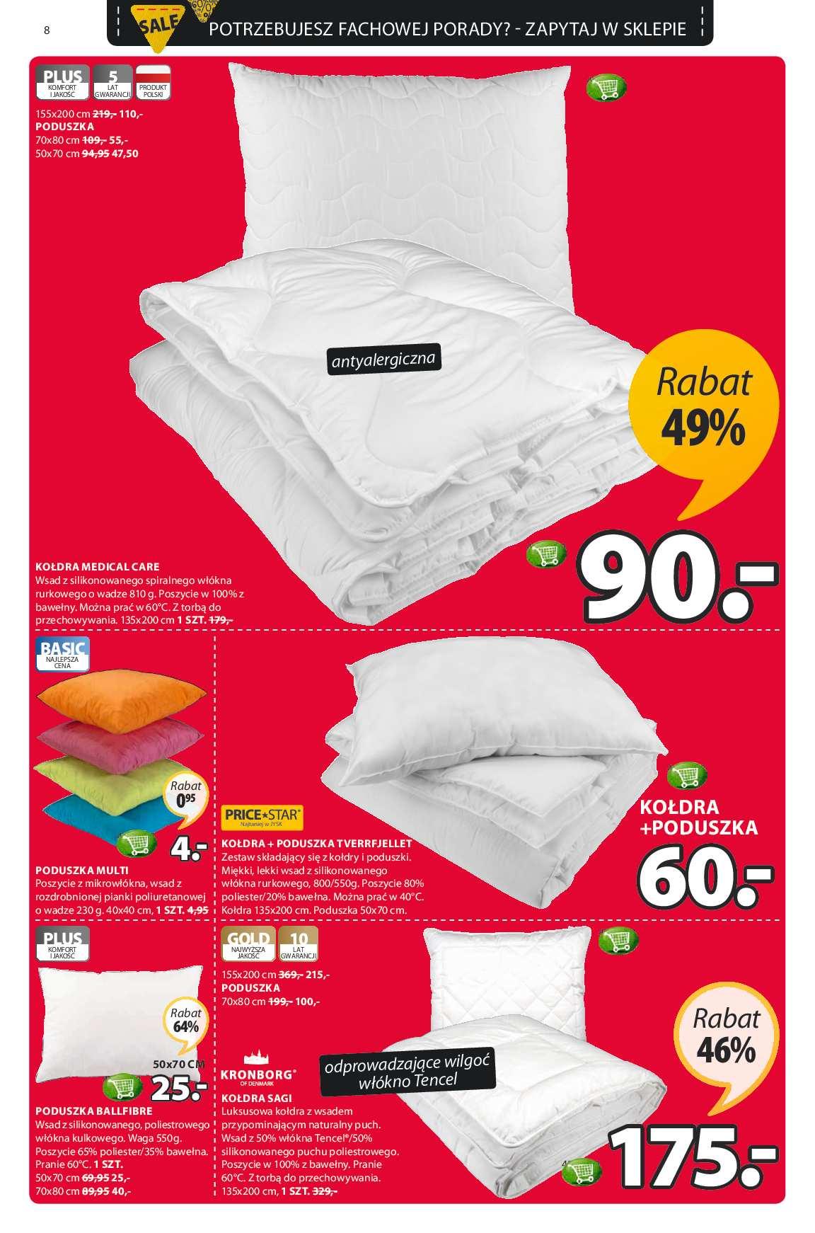 Gazetka promocyjna Jysk str. 8