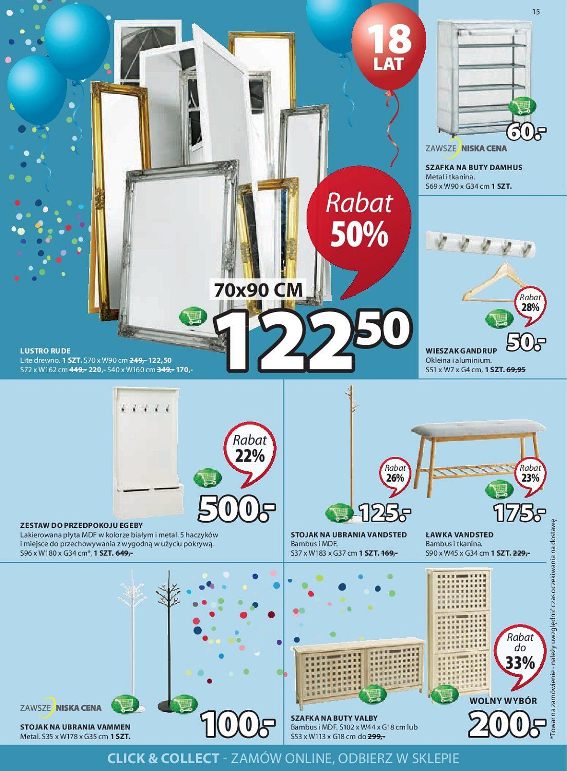 Gazetka promocyjna Jysk str. 15