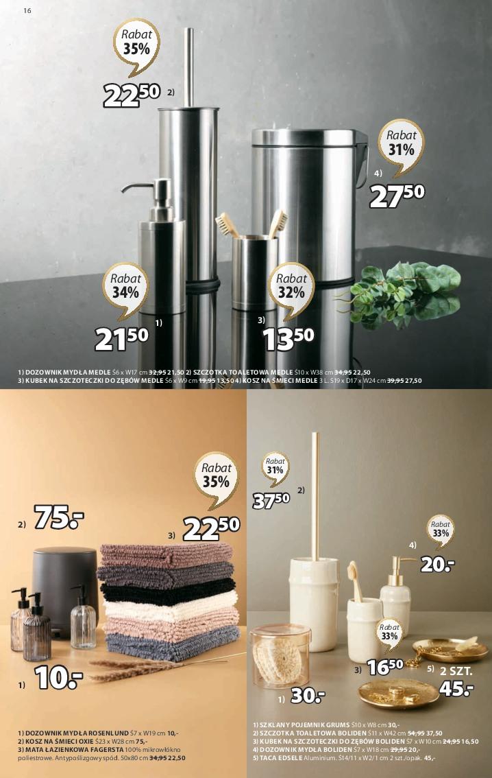 Gazetka promocyjna Jysk str. 16