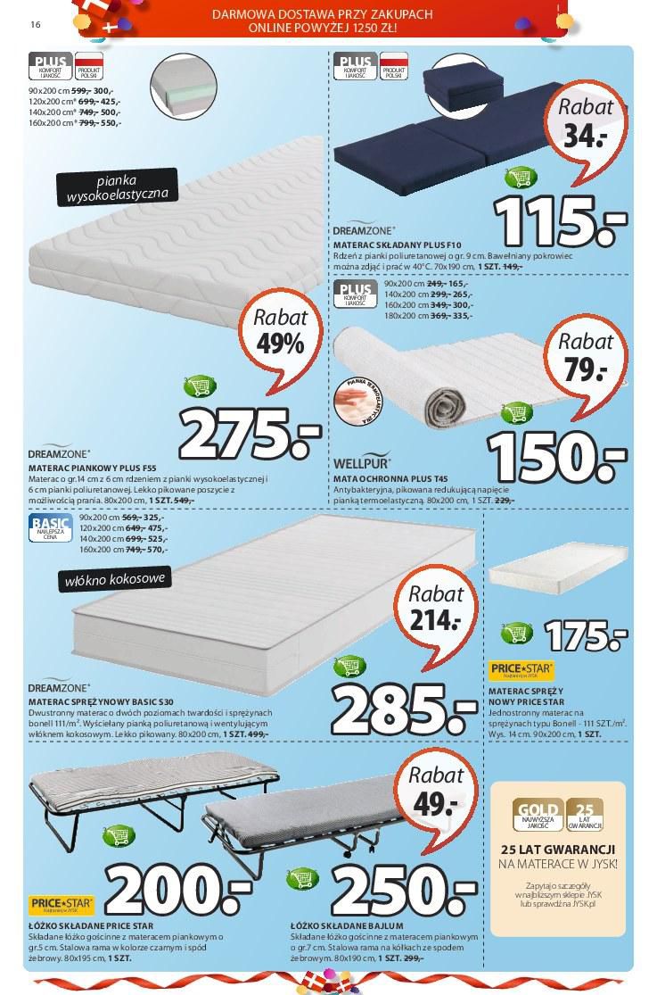 Gazetka promocyjna Jysk str. 16