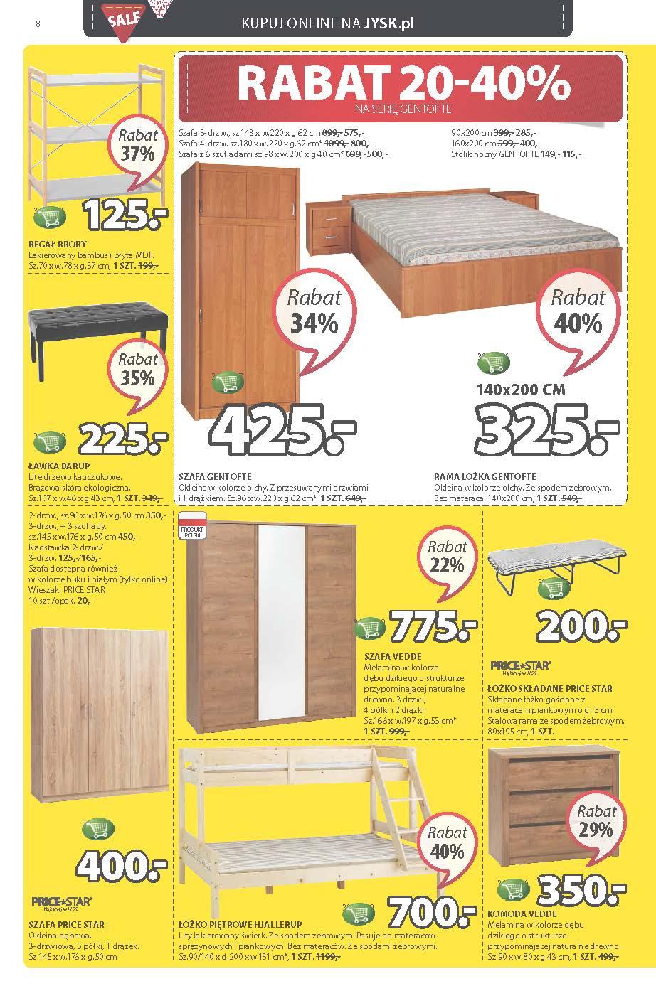 Gazetka promocyjna Jysk str. 8