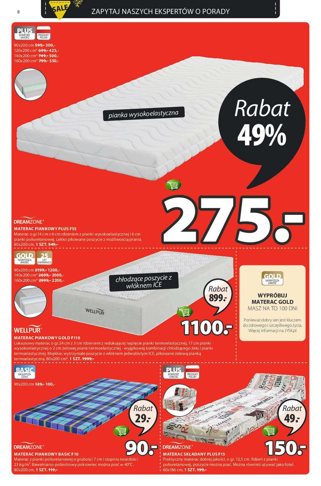 Gazetka promocyjna Jysk str. 8