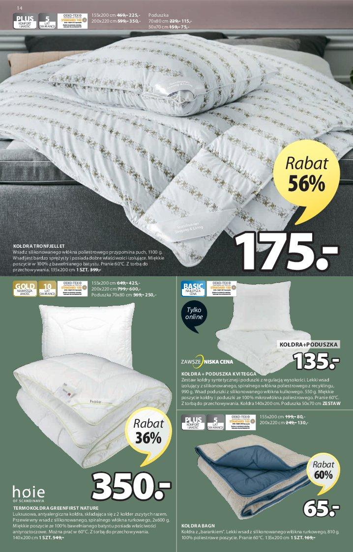 Gazetka promocyjna Jysk str. 14