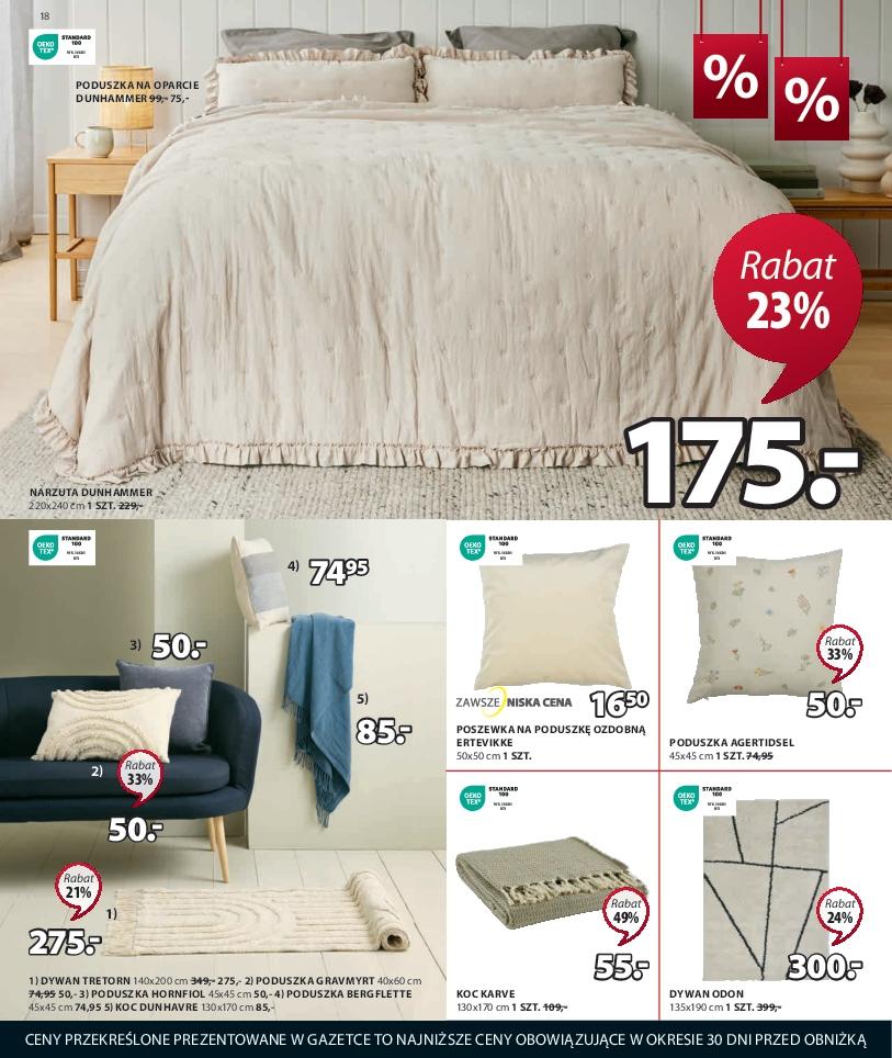 Gazetka promocyjna Jysk str. 18