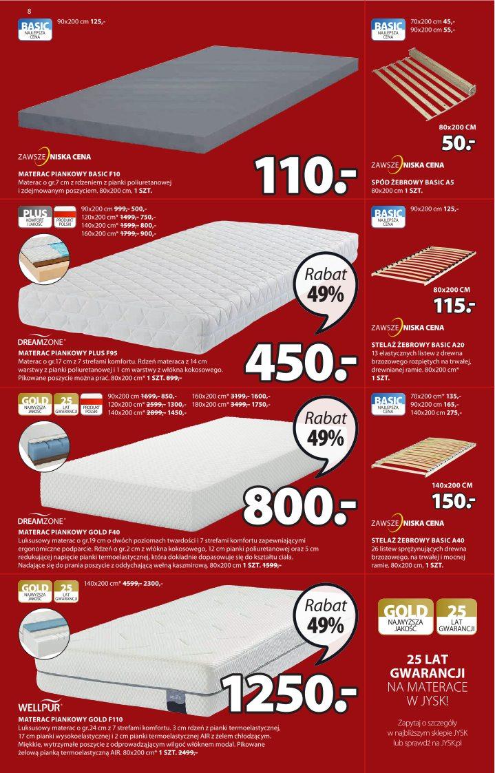Gazetka promocyjna Jysk str. 8