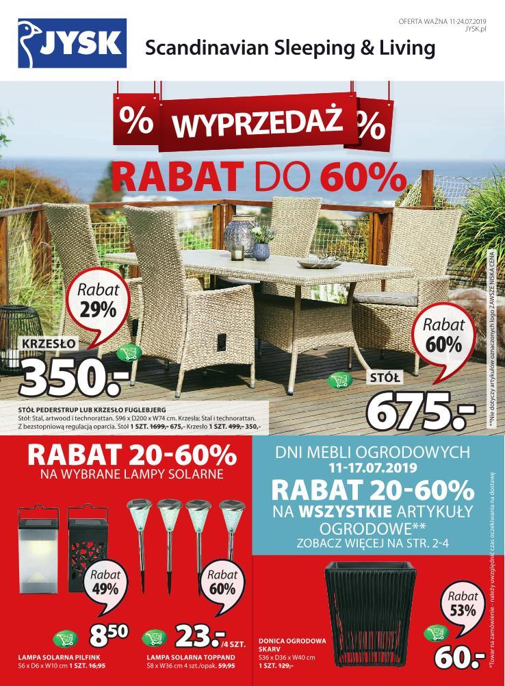 Gazetka promocyjna Jysk str. 1