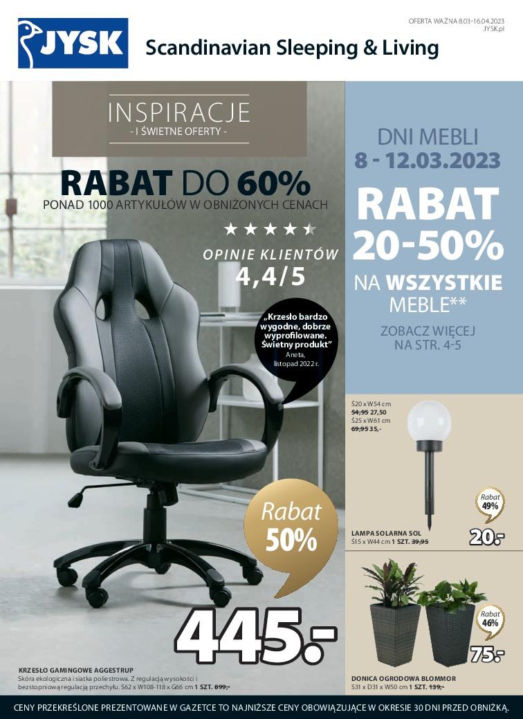Gazetka promocyjna Jysk str. 1