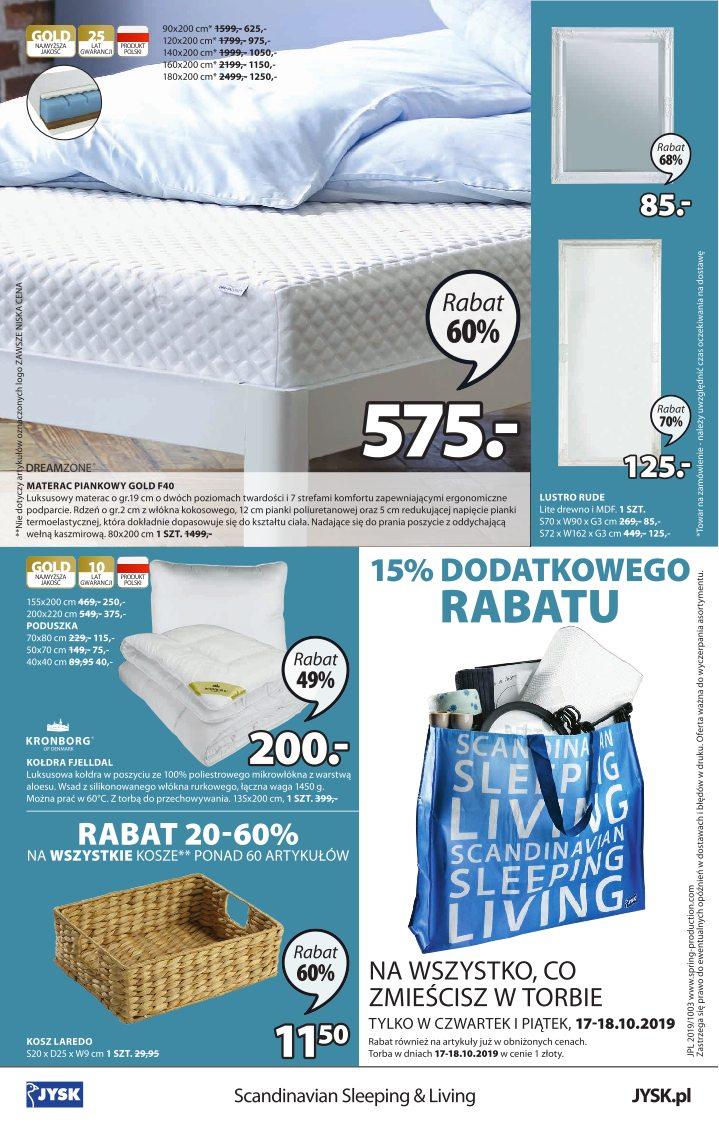 Gazetka promocyjna Jysk str. 16