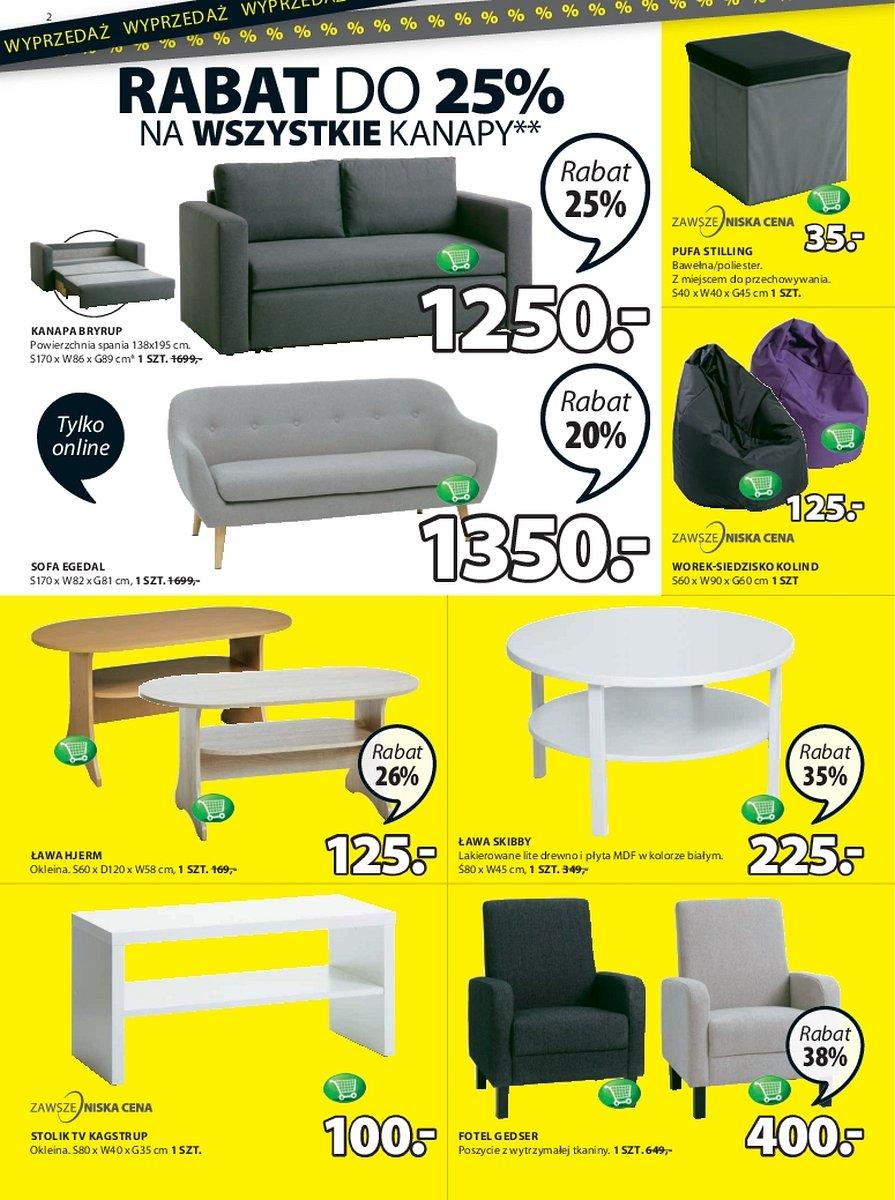 Gazetka promocyjna Jysk str. 2